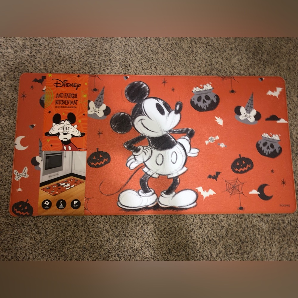 Mickey Mouse Halloween Anti-Fatigue Kitchen Mat